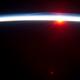 Illustration for article titled Sunrise over the Aleutian Islands, as seen from low-Earth Orbit